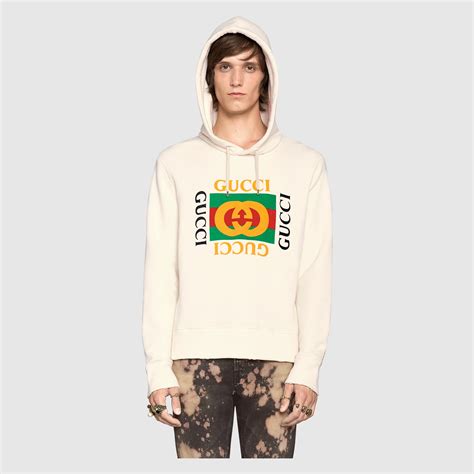 gucci pullover frauen|oversize sweatshirt with gucci print.